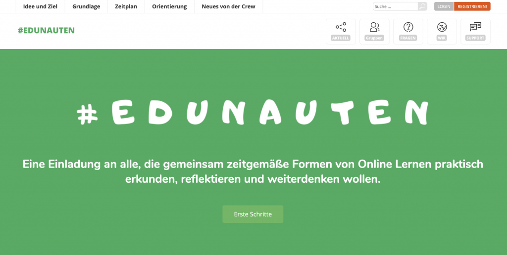 Screenshot von edunauten.de